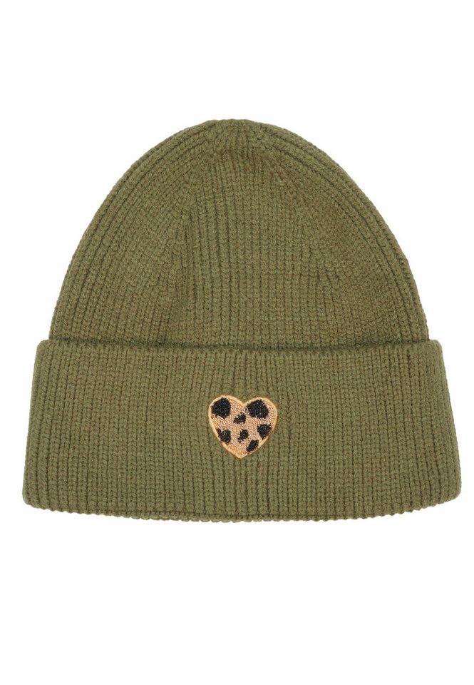 Seasons of April Strickmütze ZOE (1-St) Damen Mütze mit Herz – Beanie Strick, weich, warm & modisch von Seasons of April