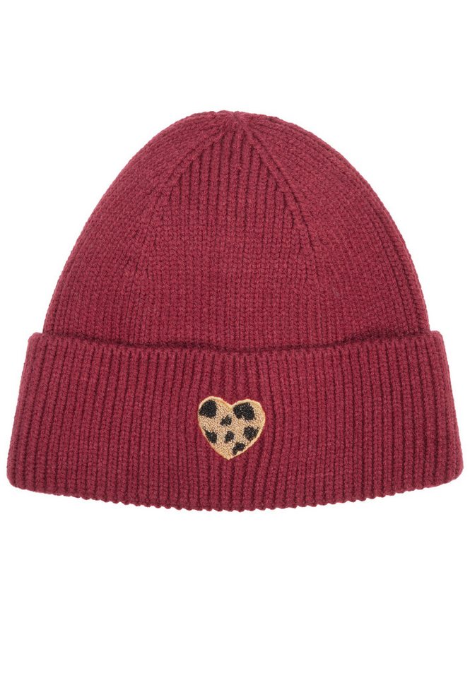 Seasons of April Strickmütze ZOE (1-St) Damen Mütze mit Herz – Beanie Strick, weich, warm & modisch von Seasons of April