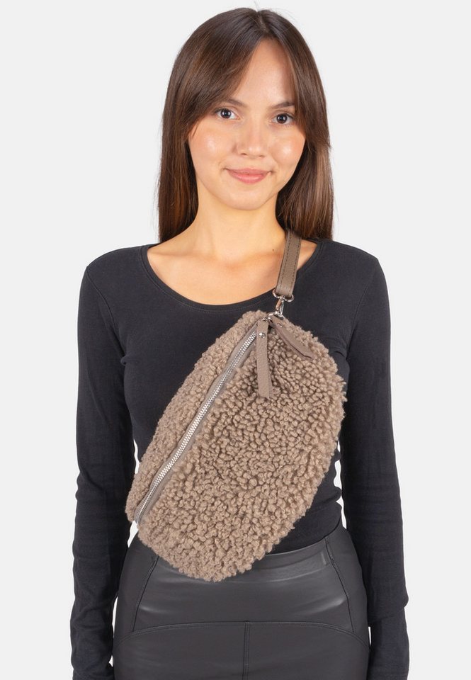 Seasons of April Umhängetasche Curly, Schultertasche Umhänge Tasche in Gr. M Gürteltasche mit breitem Gurt von Seasons of April