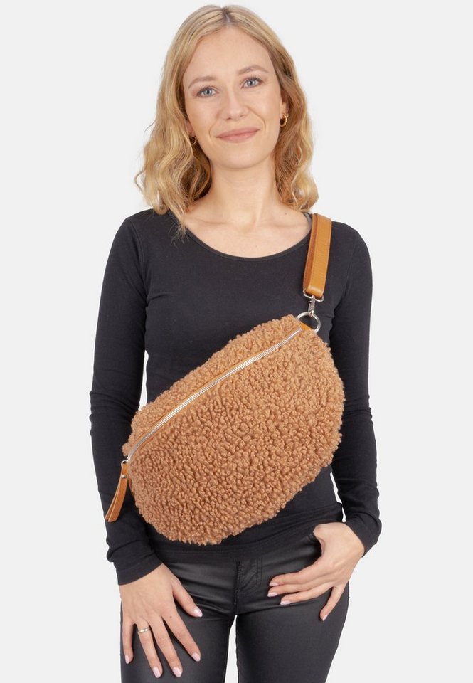 Seasons of April Umhängetasche FLUFFY SIZE L, Damen Crossbag Schultertasche Umhänge Tasche in Gr. L Gürteltasche von Seasons of April