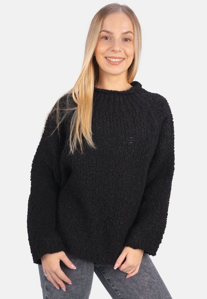Seasons of April V-Ausschnitt-Pullover Dina Kurzer Teddy Damen Pullover in uni Farben Seasons of April V-Ausschnitt-Pullover Dina Kurzer Teddy Damen Pullover in uni Farben von Seasons of April