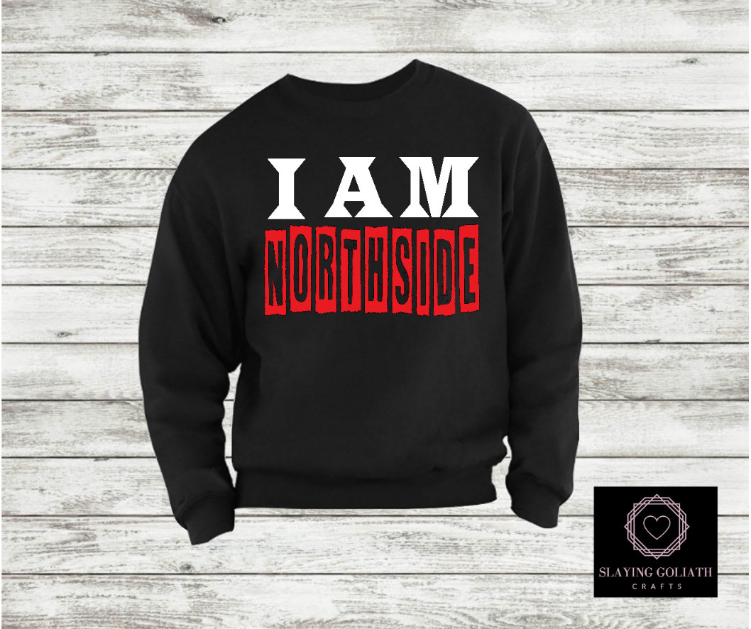 Ich Bin Northside Unisex Crew Sweatshirt Ich Bin Northside Unisex Crew Sweatshirt von SeauxPrettyCC