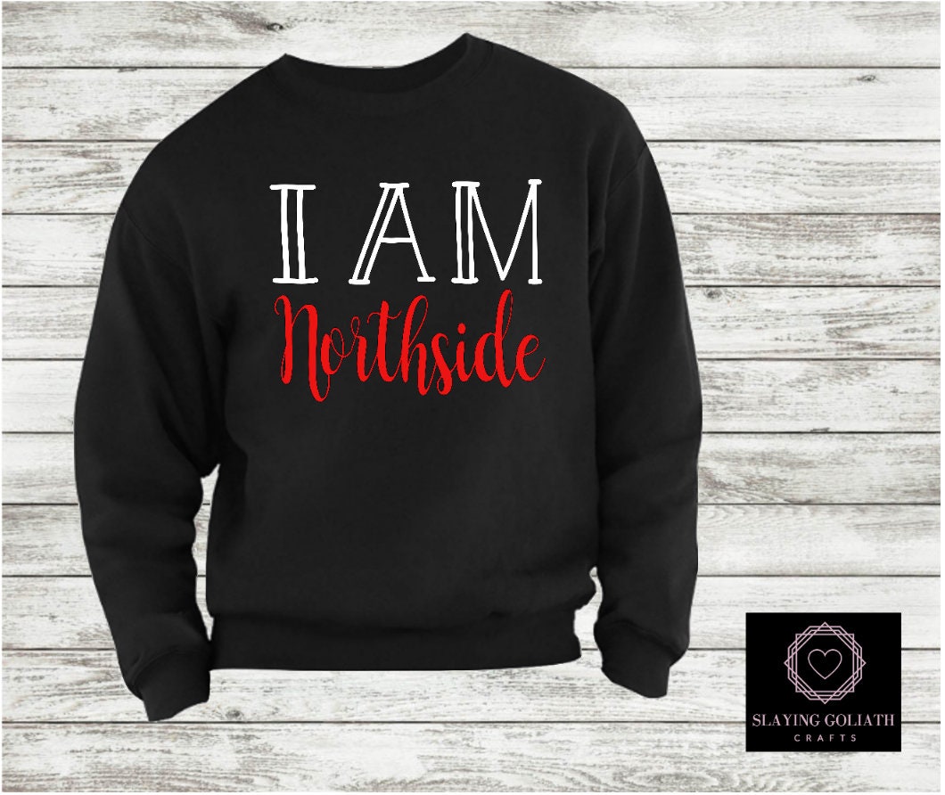 Ich Bin Northside Weiblichen Crew Sweatshirt Ich Bin Northside Weiblichen Crew Sweatshirt von SeauxPrettyCC
