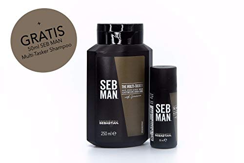 Seb Man The Multitasker // 3in1 Shampoo 250 ml + Gratis Shampoo 50 ml von Seb Man-Seb Man