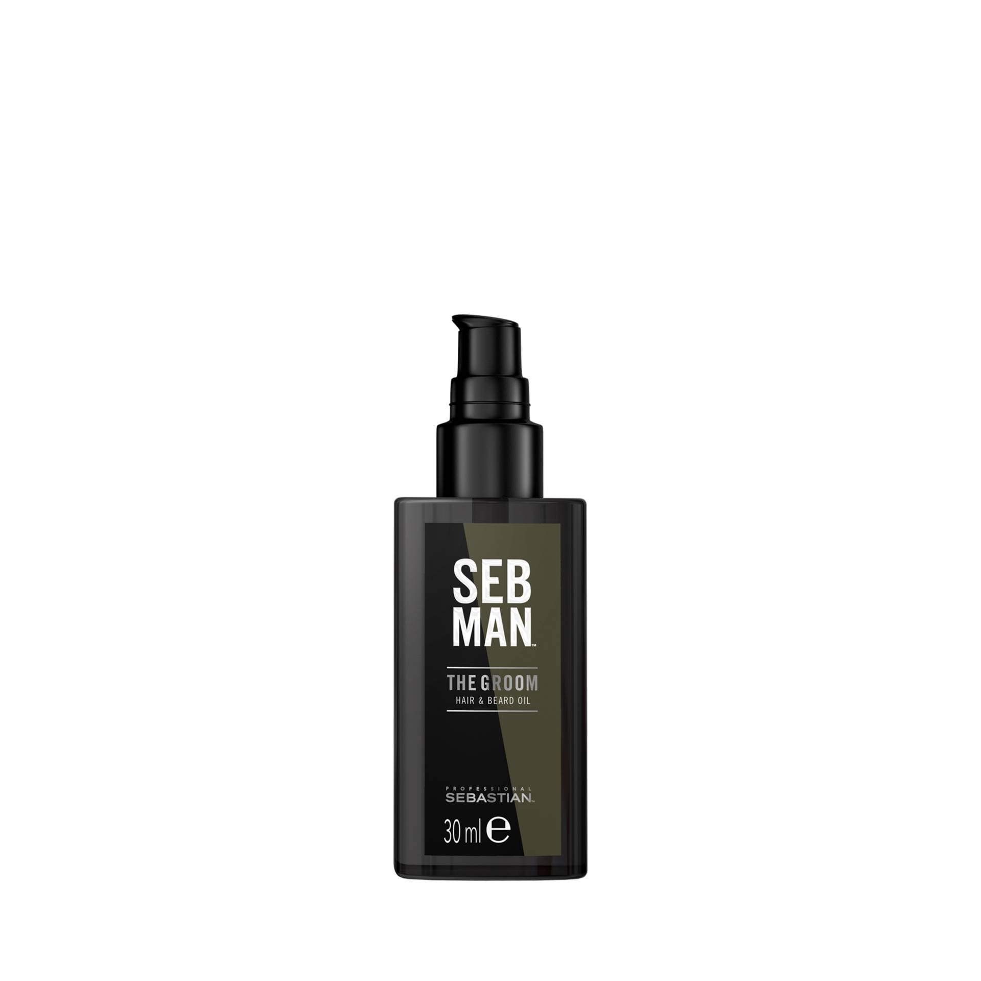 SEB Man Haaröl "The Groom Oil" für Haar und Bart, Frizz-Kontrolle, glänzendes Finish von Seb Man
