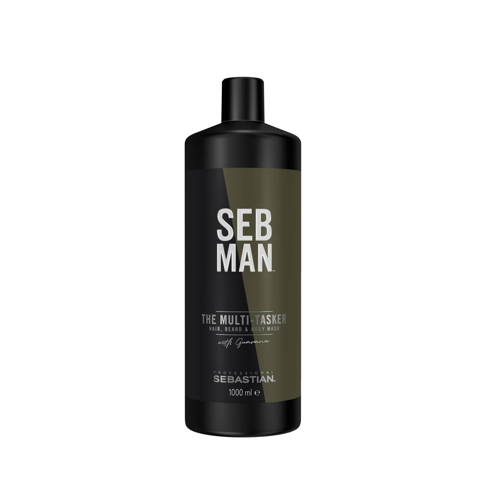 SEB Man Haarshampoo "Multitasker" sanfte Reinigung für Bart, Haare und Körper, frischer Duft von Seb Man