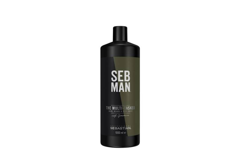 Seb Man Haarshampoo Multitasker, sanfte Reinigung für Bart, Haare und Körper, frischer Duft von Seb Man