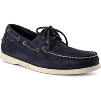 SEBAGO Herren Bootsschuhe blau Velours von Sebago