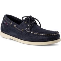 SEBAGO Herren Schuhe blau Velours von Sebago