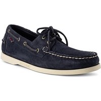 SEBAGO Herren Bootsschuhe blau Velours von Sebago