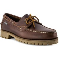 SEBAGO Herren Bootsschuhe braun Glattleder von Sebago