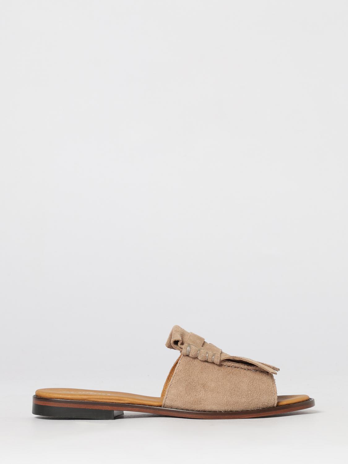 SEBAGO Wildleder-Mules mit Fransen von Sebago