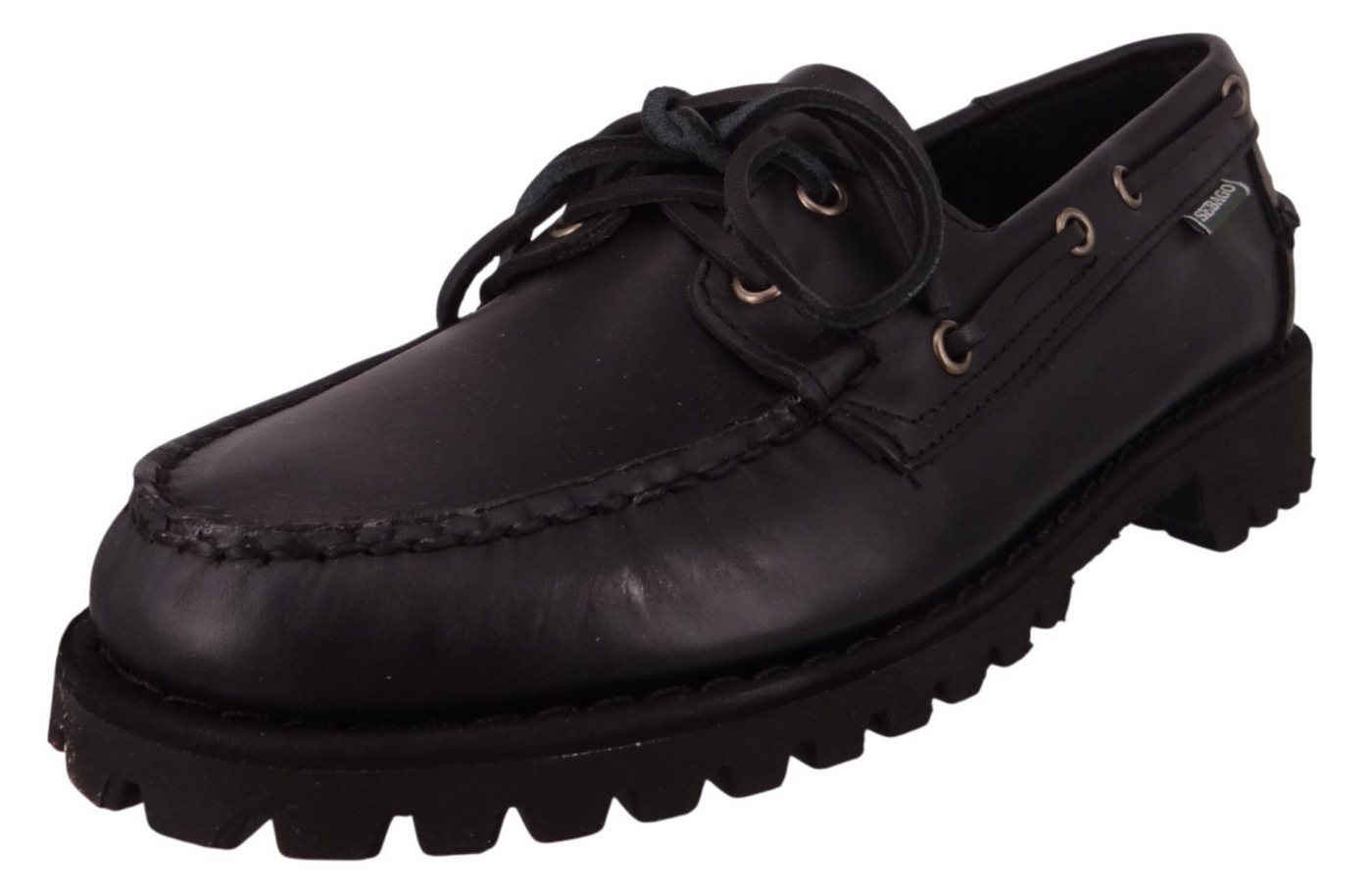 Sebago 7001HU0 924 Total Black Schnürschuh von Sebago