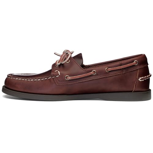 Sebago Herren Docksides Portland Waxed Bootschuhe, Braun (Brown-Gum), 42 EU von Sebago