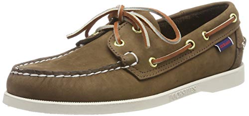 Sebago Herren Docksides Portland Nubuck Bootsschuhe, Braun (Dk Brown 901), 40 EU von Sebago