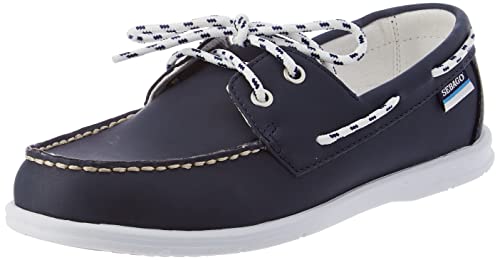 Sebago Damen Jackman Woman Boat Shoe, Blue Navy, 35.5 EU von Sebago