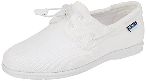 Sebago Damen Monterey Woman Boat Shoe, weiß, 40.5 EU von Sebago