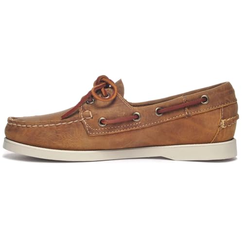 Sebago Docksides Portland Crazy H W Slipper & Bootsschuhe Damen Braun - 41 - Bootsschuhe Shoes von Sebago