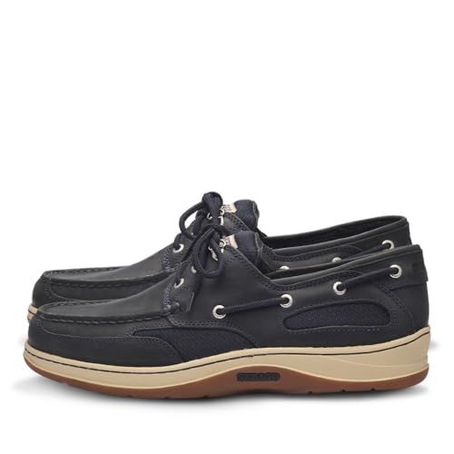 Sebago Herren Clovehitch II FGL Waxed Bootschuhe, Blue Navy, 45 EU von Sebago