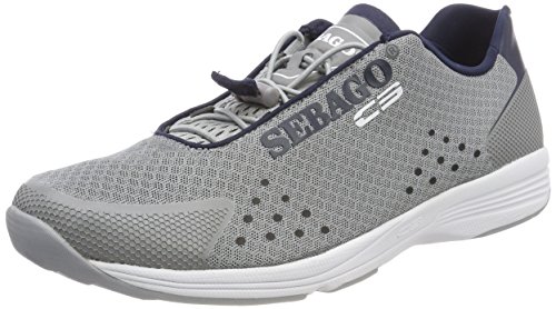 Sebago Herren Cyphon Sea Sport Bootsportschuhe, -Multicolour (Grey/Navy N25)-43.5 von Sebago