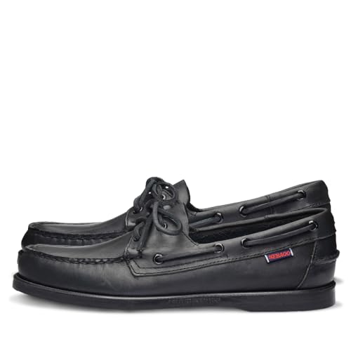 Sebago Herren Docksides Portland Bootschuhe, Schwarz (Total Black 924), 40 EU von Sebago