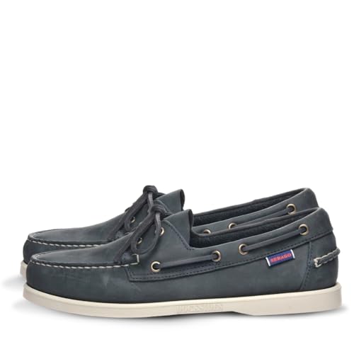 Sebago Herren Docksides Portland Crazy H Bootschuhe, Blau (Blue Navy 908), 41 EU von Sebago