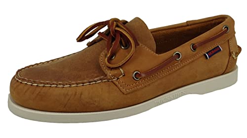 Sebago Herren Docksides Portland Crazy H Bootsschuhe, Braun (Brown Tan 912), 44.5 EU von Sebago