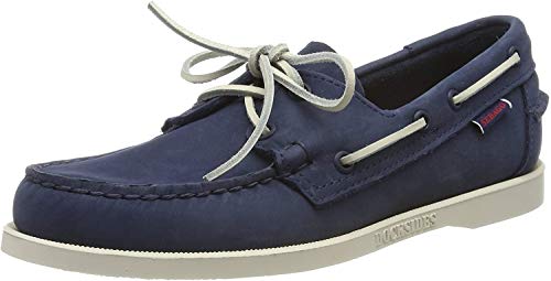 Sebago Herren Docksides Portland Nubuck Bootschuhe, Blau (Blue Navy 908), 44 EU von Sebago