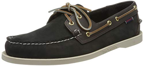 Sebago Herren Portland Spinnaker NBK FGL Bootschuhe, Black-Dk Brown, 39 EU von Sebago