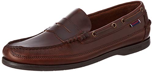 Sebago Herren Sloop Bootschuhe, Braun (Brown-Gum 925), 39.5 EU von Sebago