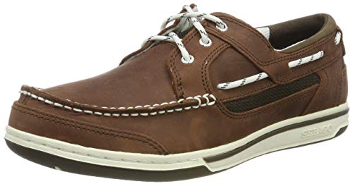 Sebago Herren TRITON THREE EYELETS NBK Bootschuhe, Braun (Brown-DkBrown 983), 41.5 EU von Sebago