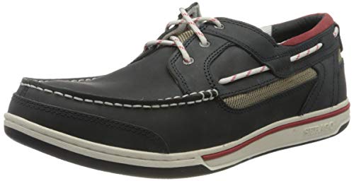Sebago Herren Triton Three Eyelets NBK Bootschuhe, Blau (Blue Navy 908), 41 EU von Sebago