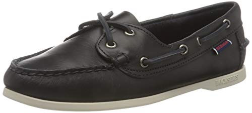 Sebago Jacqueline Waxy W Bootschuhe, Blau (Blue Navy 908), 35 EU von Sebago