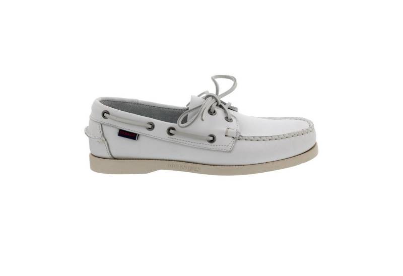 Sebago Sebago Docksides, Full-Grain Leather, white, Men 7000H00-911 Bootsschuh von Sebago