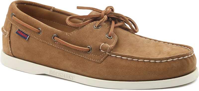 Sebago Segelschuhe Portland Cognac - Größe 41 von Sebago