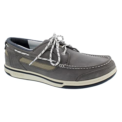 Sebago Triton Three-Eye, Nubuck, Dk. Grey - Taupe 7000GF0-984 Man (Größe: 40) von Sebago