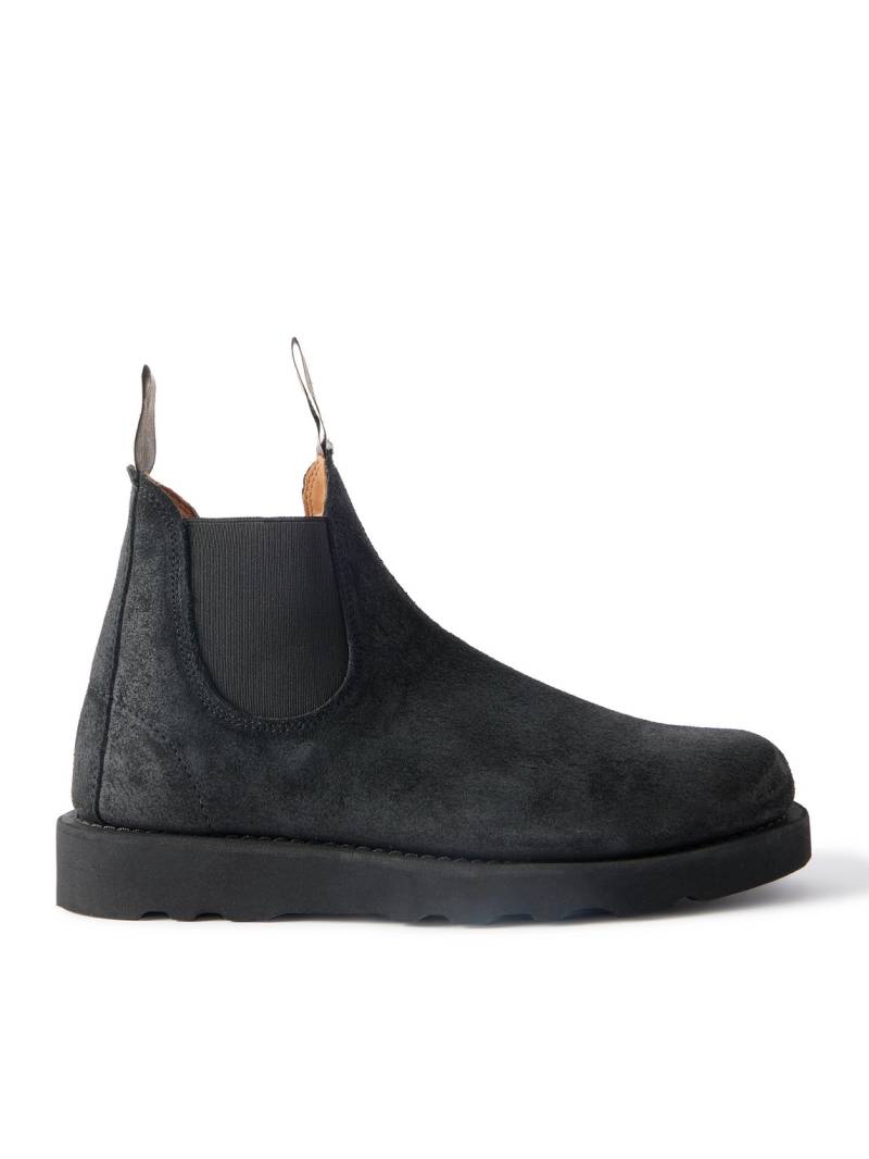 Sebago - Yansa Waxed-Suede Chelsea Boots - Men - Black - UK 6.5 von Sebago