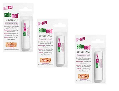 3 Sebamed Stick Lippen Lip Defense SPF 30 4,8 g von Sebamed