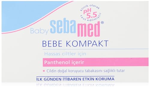 BABY SEBAMED seifenfreies Waschstueck, 100 g von Sebamed