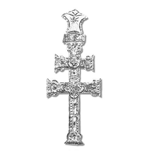 Sebaoth Caravaca-Kreuz aus Sterlingsilber 925 M, hergestellt und gesegnet in Caravaca, verschiedene Größen Sebaoth Caravaca-Kreuz aus Sterlingsilber 925 M, hergestellt und gesegnet in Caravaca, verschiedene Größen von Sebaoth