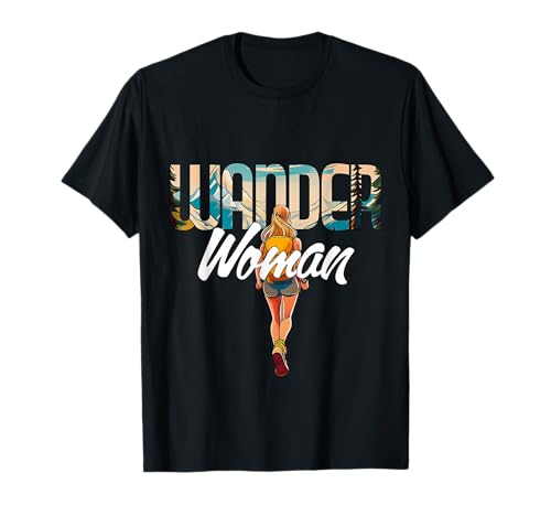 Wander Woman T-Shirt Wander Woman T-Shirt von Sebastian Fröhlich