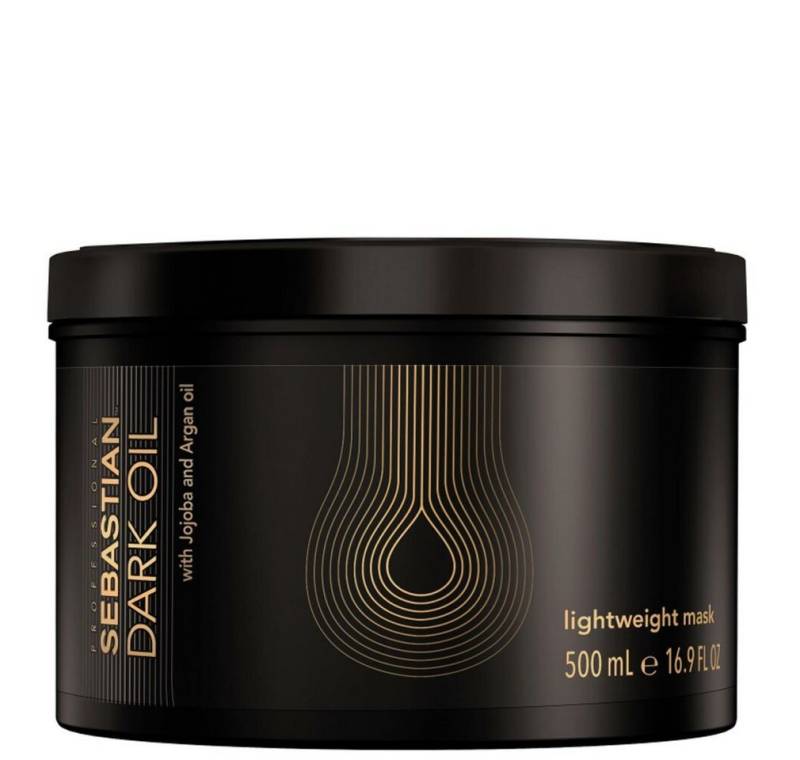 Sebastian Professional Haarkur Dark Oil Lightweight Mask 500ml von Sebastian Professional