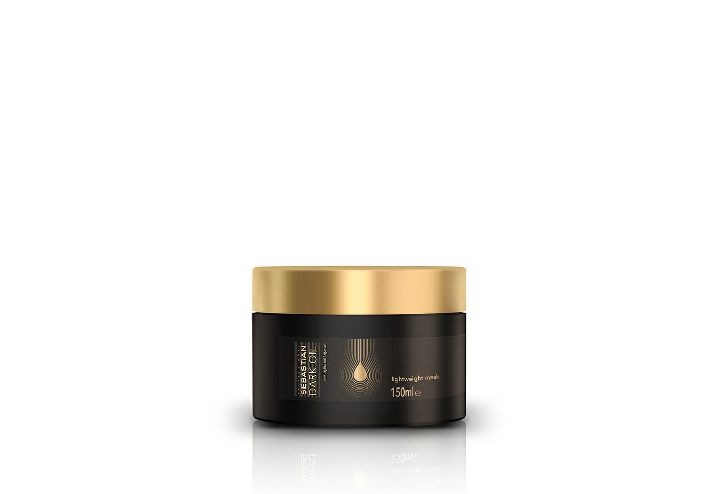 Sebastian Professional Haarmaske DarkOil Mask, leichte Pflege, reichhaltige Öle, sorgt für geschmeidiges Haar von Sebastian Professional