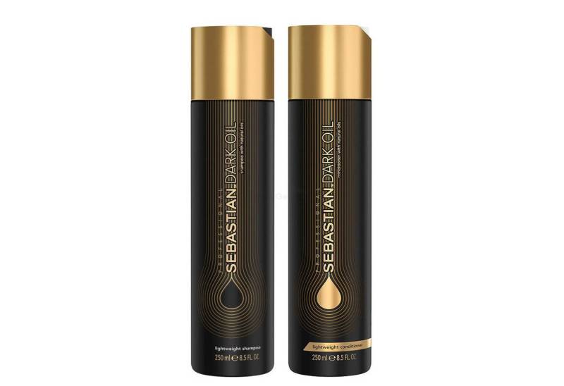 Sebastian Professional Haarpflege-Set Dark Oil Set Shampoo 250ml + Conditioner 250ml, 2-tlg. von Sebastian Professional