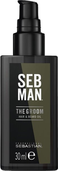 Sebastian Seb Man The Groom Hair & Beard Oil 30 ml von Sebastian Professional