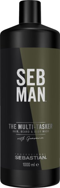 Sebastian Seb Man The Multitasker 3in1 Hair, Beard & Body Wash 1000 ml von Sebastian Professional