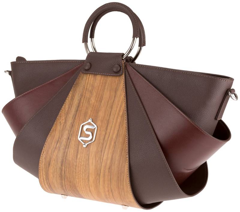 Sebastian Sturm Geldbörse SEBASTIANSTURM Henkeltasche AMY Handtasche Damen Kalbsleder und Echtho von Sebastian Sturm