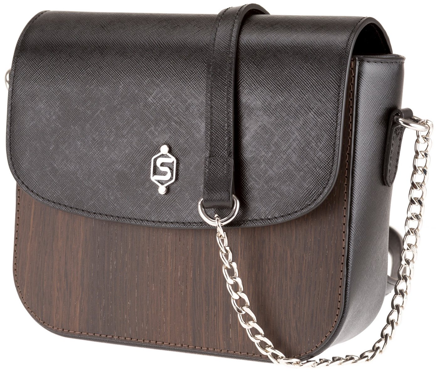 Sebastian Sturm Geldbörse SEBASTIANSTURM Schultertasche LAURA Handtasche Damen Kalbsleder und Ec von Sebastian Sturm