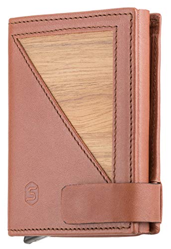 Sebastian Sturm Unisex Fabio Reisezubehör-Brieftasche, Cognac von Sebastian Sturm