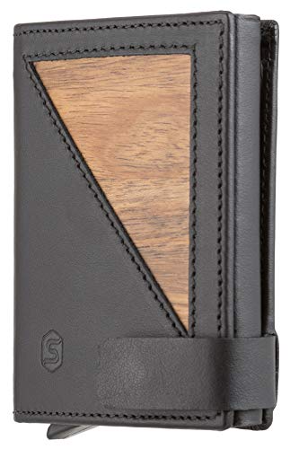 Sebastian Sturm Unisex Fin Reisezubehör-Brieftasche, schwarz von Sebastian Sturm